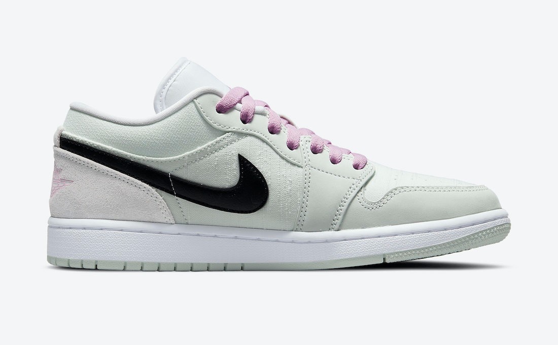 Air Jordan 1 Low SE,Jordan Bra  清爽粉色点缀！全新 Air Jordan 1 Low SE 即将发售！