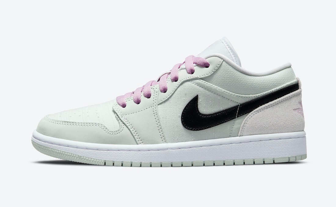 Air Jordan 1 Low SE,Jordan Bra  清爽粉色点缀！全新 Air Jordan 1 Low SE 即将发售！