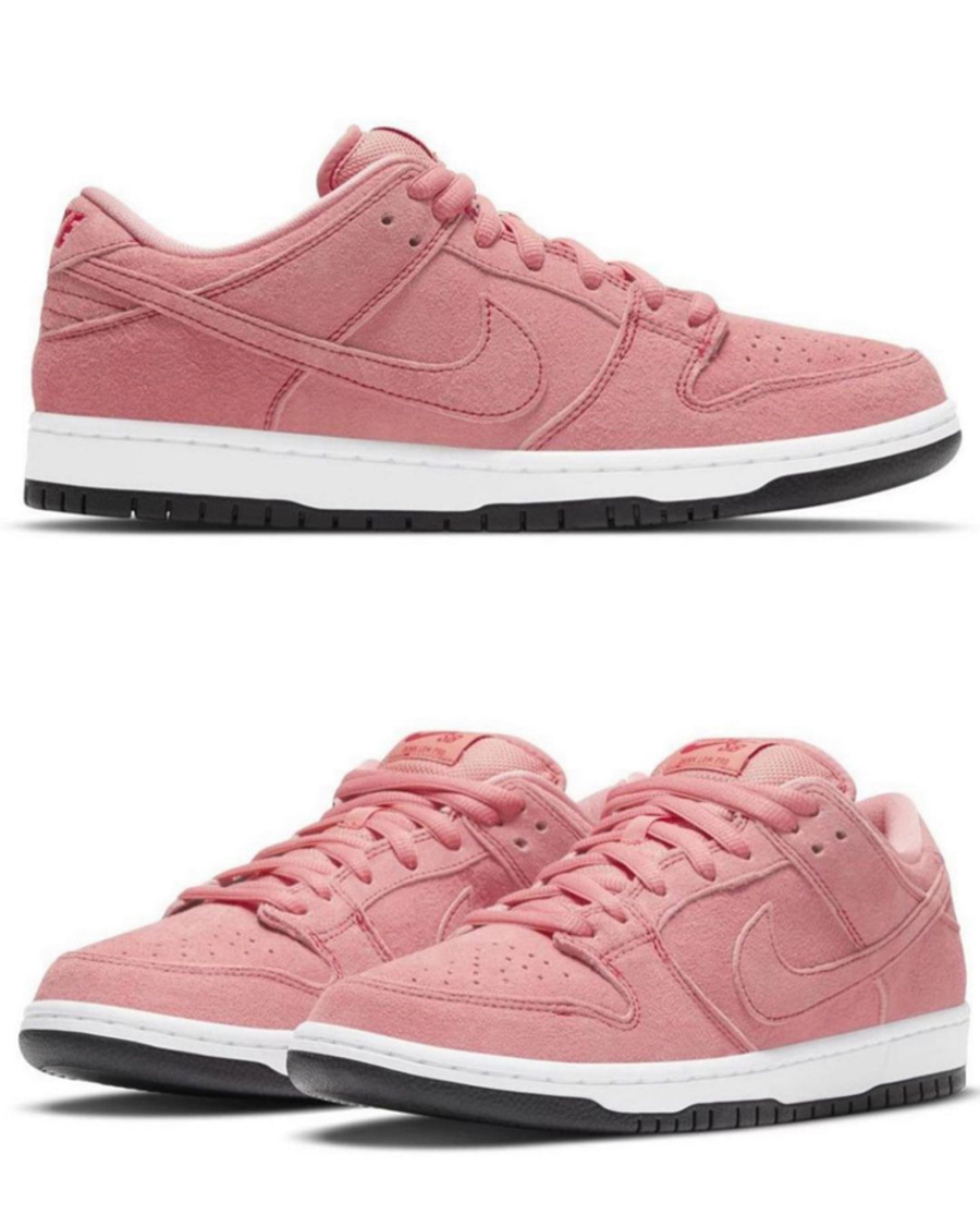 Nike SB,Dunk Low Pro,PinkPig  鞋中保时捷？！「粉猪」Dunk SB 定档下月发售！