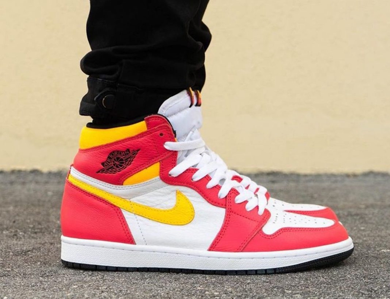 AJ,AJ1,Air Jordan 1 High OG,Li  「猛男」必备！糖果 AJ1 最新上脚图曝光，发售日期也有了！