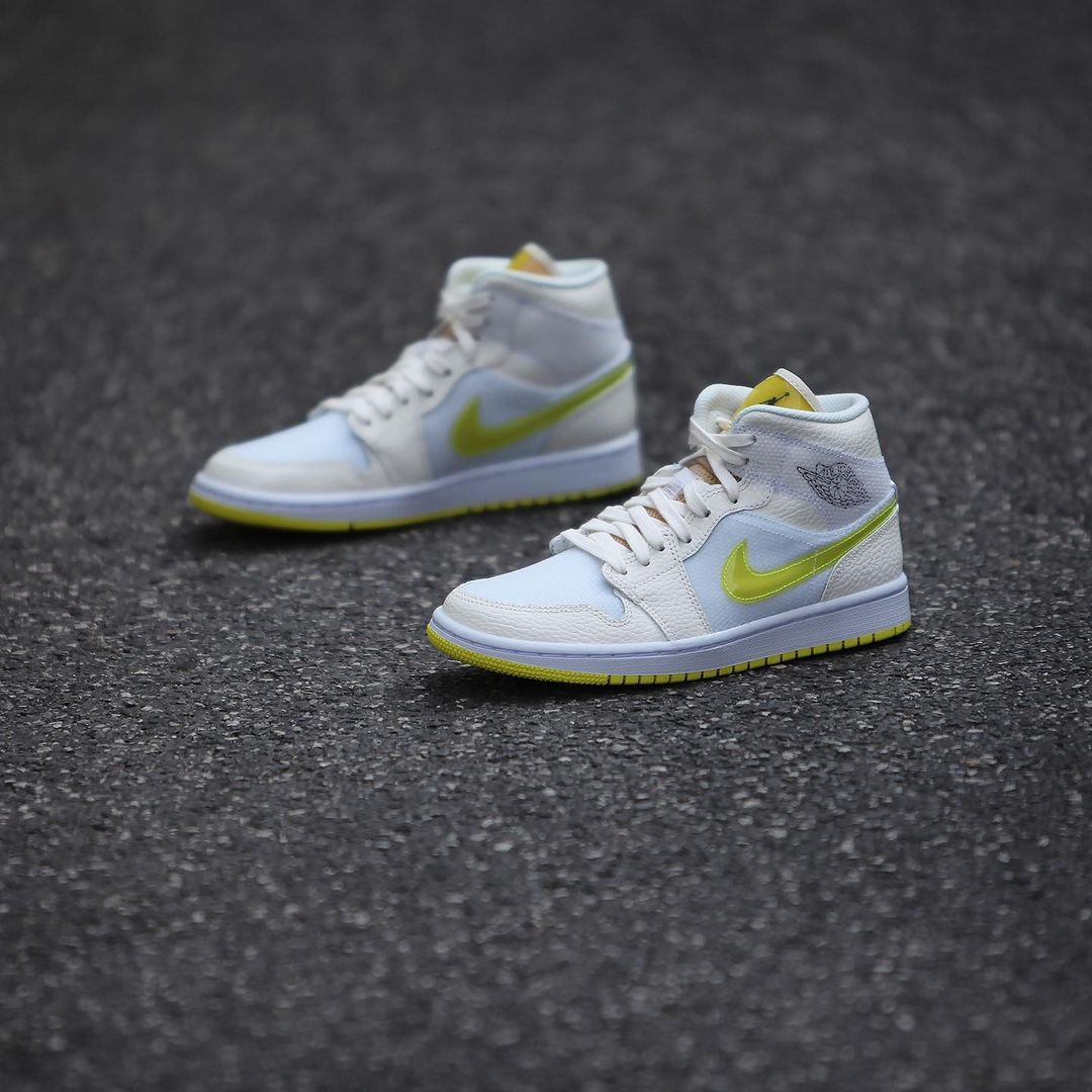 AJ1,Air Jordan 1 Mid  酷似头等舱配色！这双 AJ1 Mid 规格够独特！