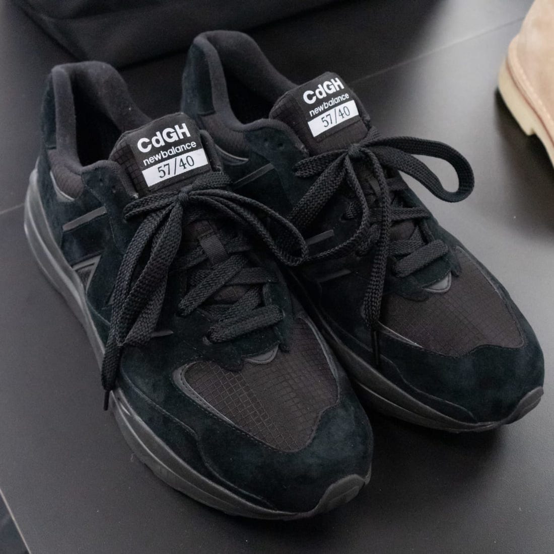 Comme des Garçons Homme Plus,N  乍一看太像「限量带编号」！CDG x New Balance 新联名实物曝光！