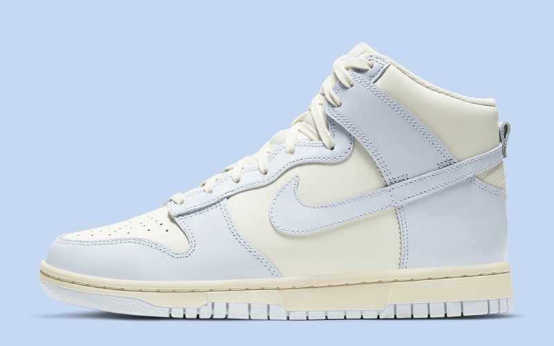 Nike,Dunk High,Football Grey,D  小姐姐看过走不动道！全新甜美造型 Dunk Hi 即将登场！