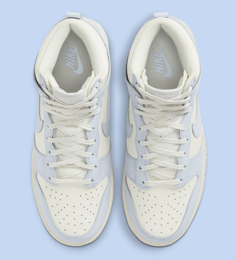 Nike,Dunk High,Football Grey,D  小姐姐看过走不动道！全新甜美造型 Dunk Hi 即将登场！