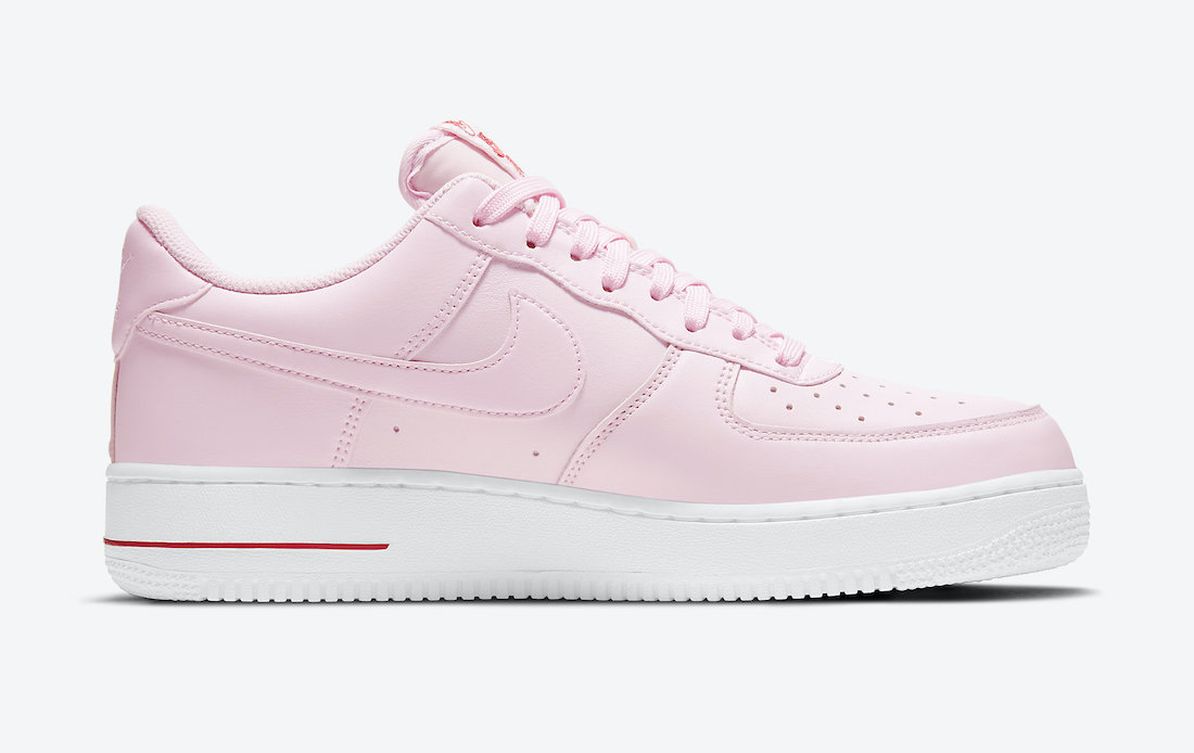 Air Force 1,Nike,CU6312-600  少女心爆棚！「粉玫瑰」Air Force 1 即将发售！
