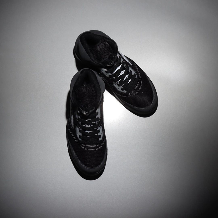 Air Jordan 5,Anthracite,DB0731  OW 联名亲兄弟！「无烟煤」 AJ5 本周六登场！