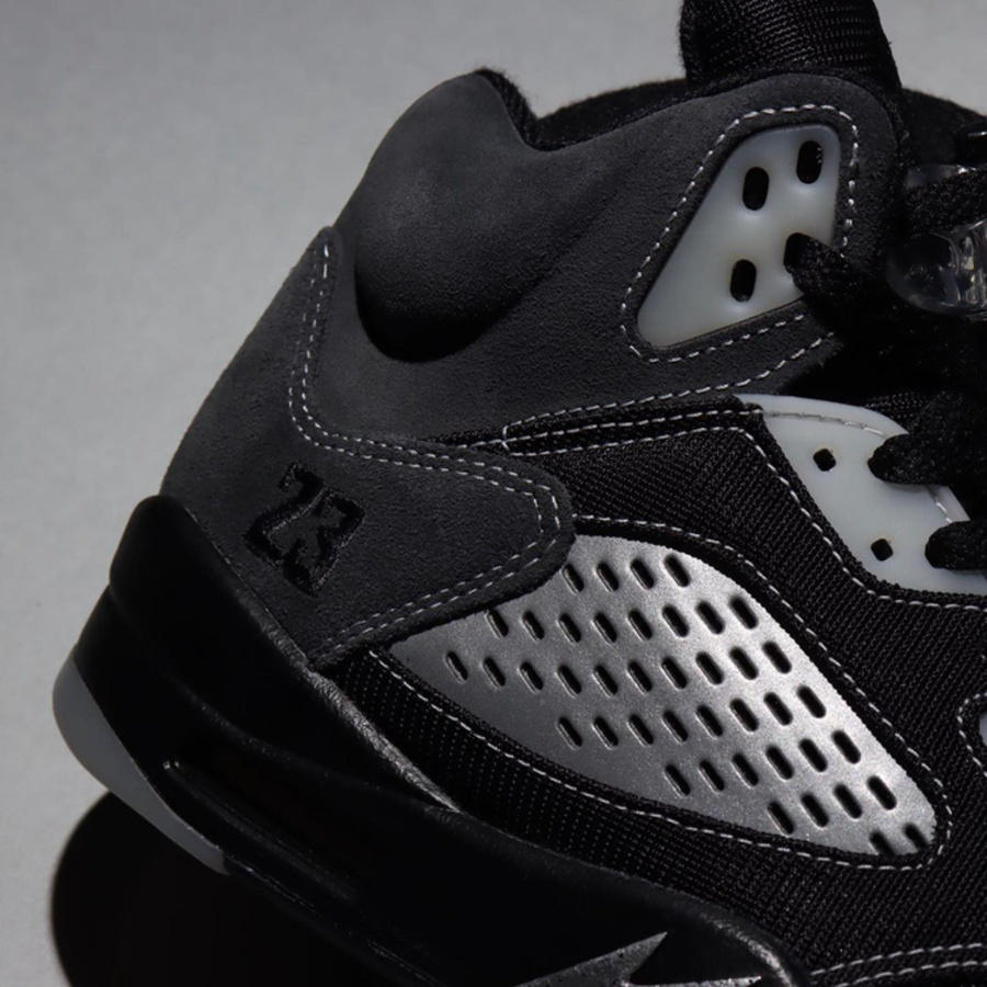 Air Jordan 5,Anthracite,DB0731  OW 联名亲兄弟！「无烟煤」 AJ5 本周六登场！