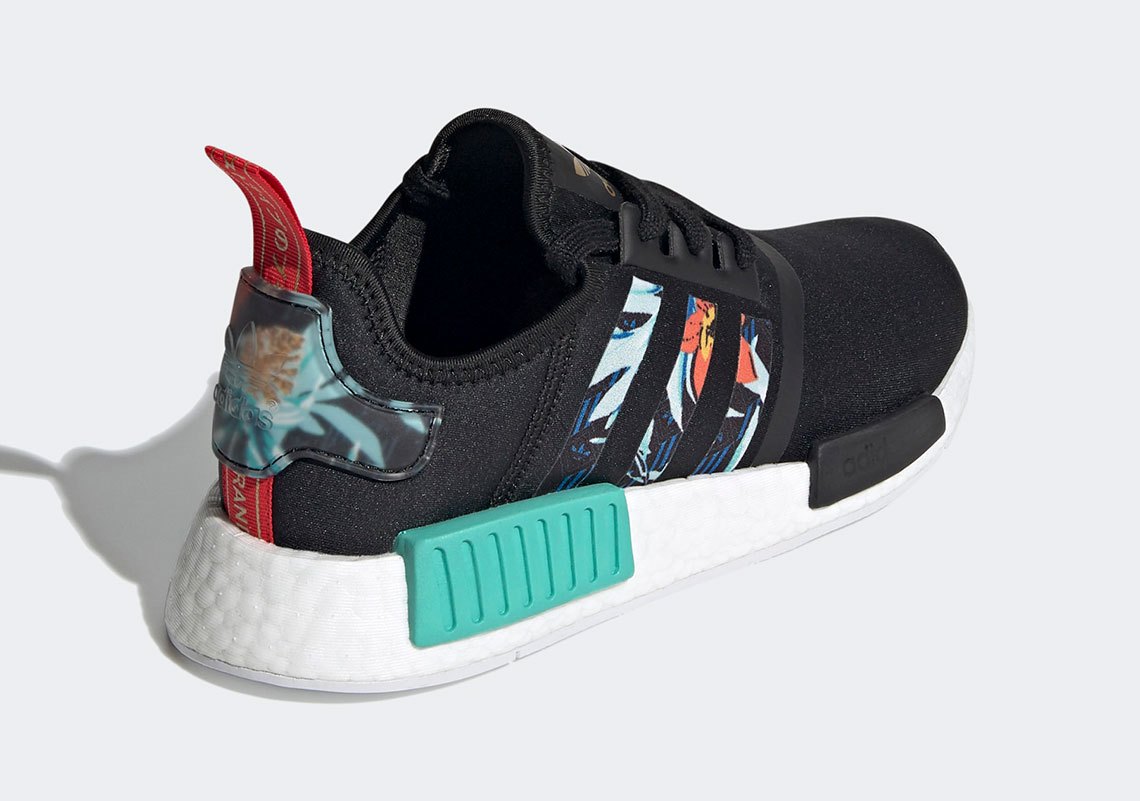 adidas,NMD R1,FY3665,HER Studi  热带花卉点缀！adidas NMD R1 全新联名正式发售！