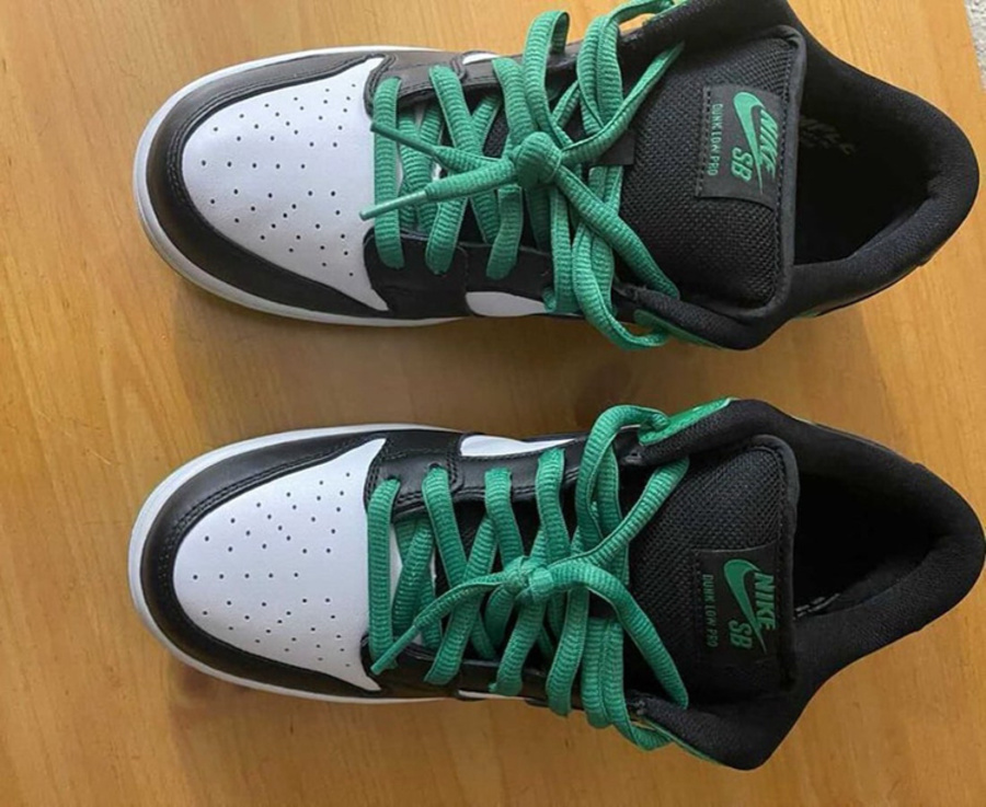 Nike SB,Dunk Low,Classic Green  全新配色 Dunk 迎来实物泄露！这次居然还是黑脚趾样式！