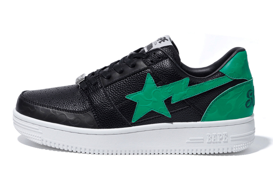 BAPE,BAPE STA,  奢华浮雕点缀！BAPE STA 全新联名配色即将发售！