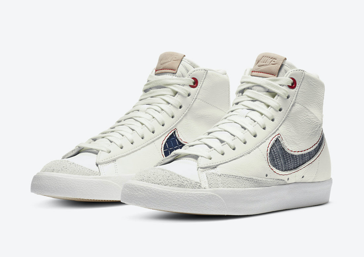 Denham,Nike,Blazer Mid,CU8054-  剪刀图案装饰！Nike Blazer Mid 又有新联名！明天就发售！