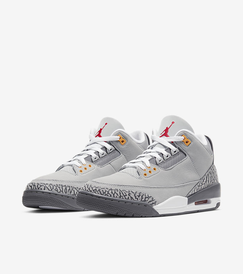 Air Jordan 3,Cool Grey,CT8532-  明日发售提醒！酷灰 AJ3、两双 Dunk 齐登场！最贵一双市价 ￥2500！