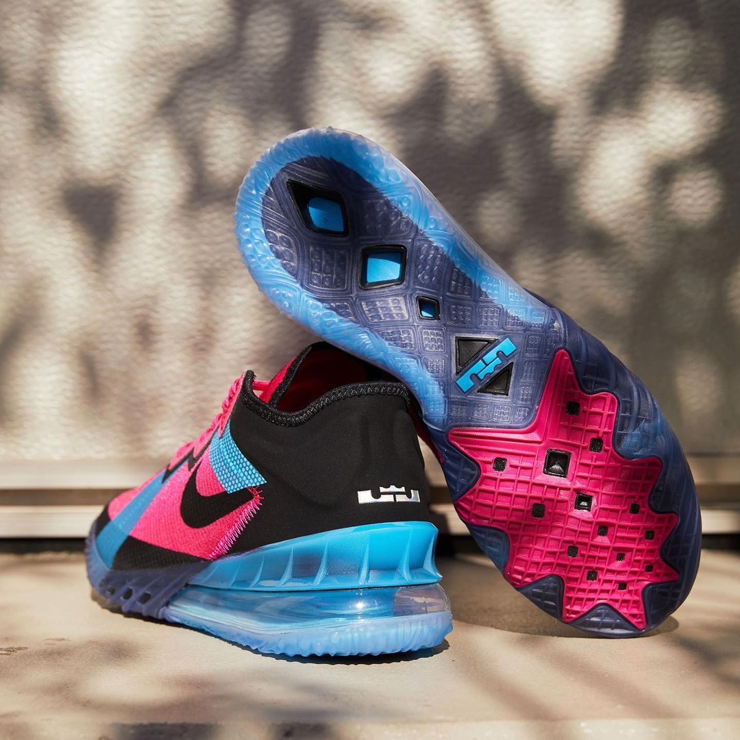 LeBron 18 Low,Nike,CV7562-600  梦回迈阿密？「南海岸」LeBron 18 Low 即将发售！