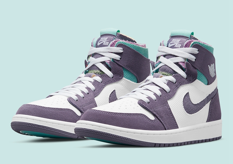 AJ,AJ1,AJ1 Zoom,Air Jordan 1 Z  熟悉的紫葡萄造型！全新 AJ1 Zoom 你心动了吗？