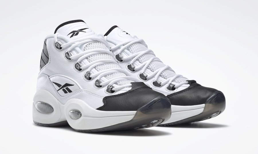 Question Mid,Reebok,GX5260  经典黑白配色！「熊猫」Question Mid 即将发售！