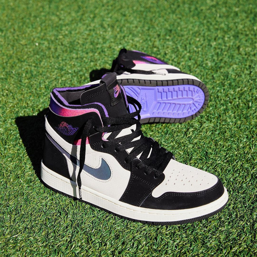 Air Jordan 1,Nike,DB3610-105,P DB3610-105 国区上架下周发售！大巴黎 AJ1 隐藏效果太炸了！