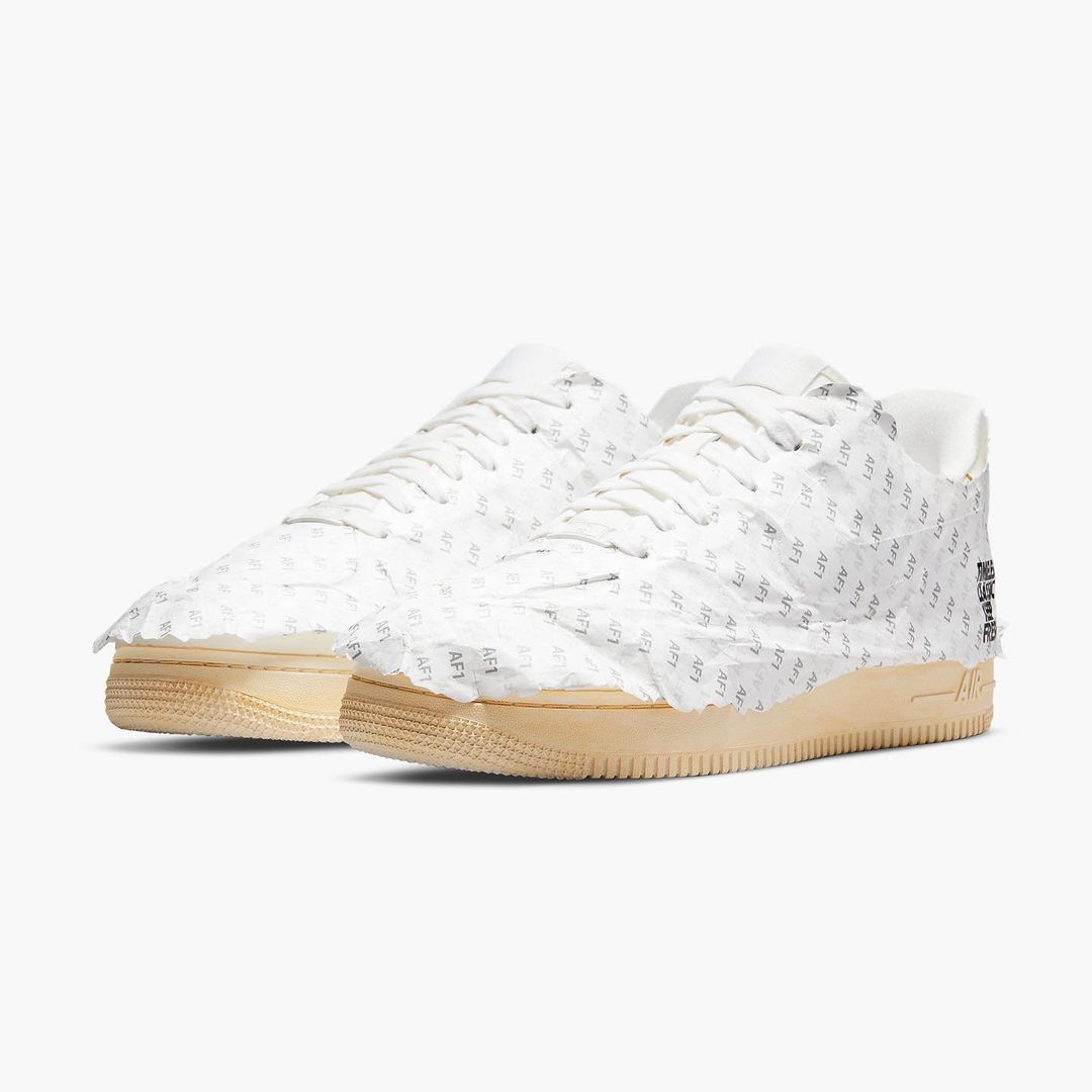 Nike,Air Force 1 Low,Keep ‘Em  「撕纸」鞋面新玩法！这双全新 Air Force 1 简直把 Vibe 风拉满！