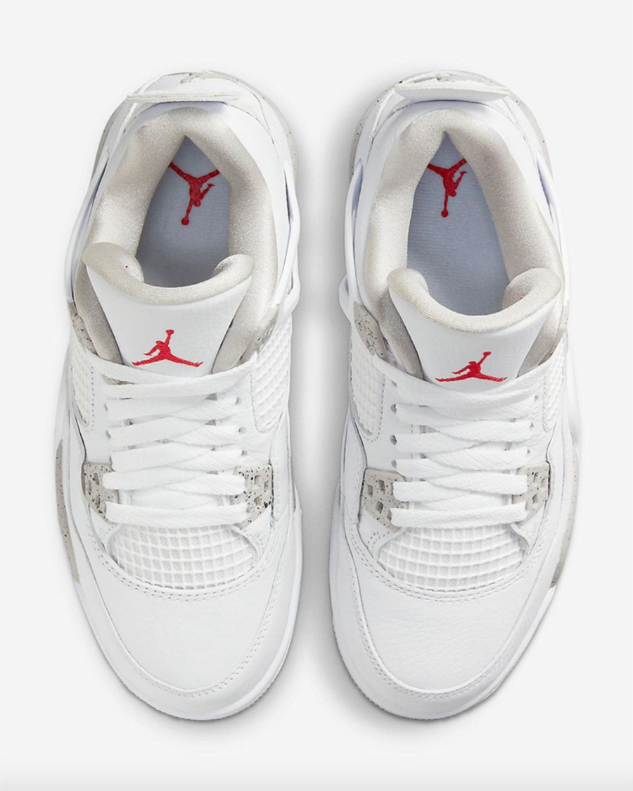 Air Jordan 4,White Oreo,CT8527  「奥利奥」AJ4 竟还有白色主题！官图首度曝光，即将发售！