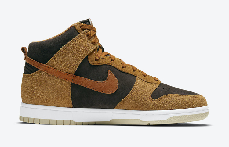 Nike,Dunk High,Dark Curry,DD14  质感不俗！小麦 Dunk High 发售日期确定！