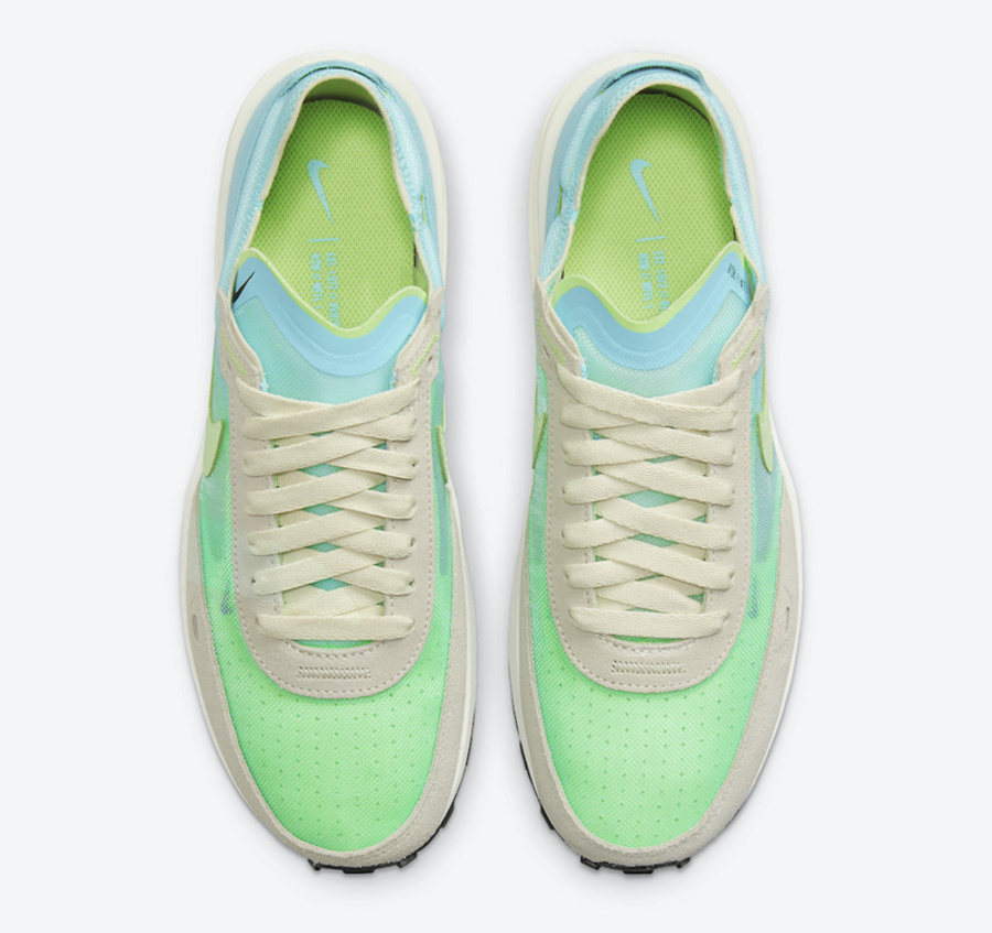 Waffle One,Nike,Scream Green,D  小清新配色极具吸睛度！全新配色 Nike Waffle One 官图释出！