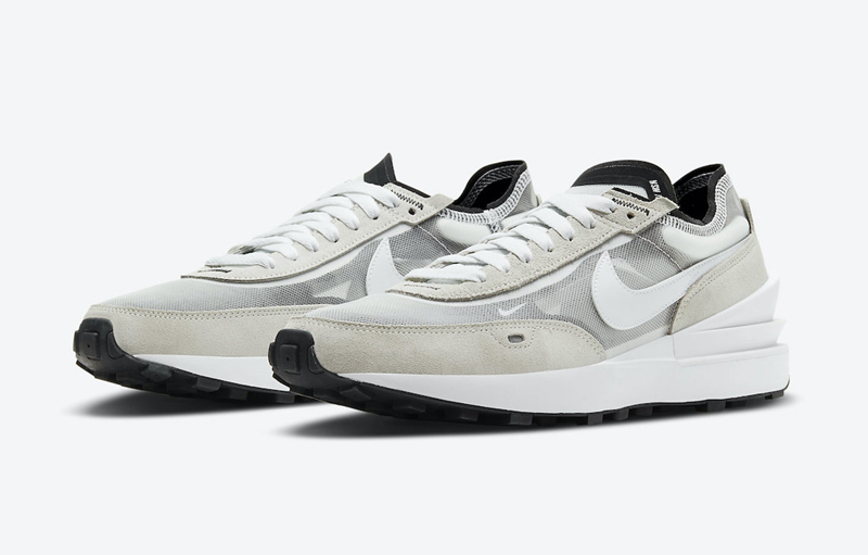 Nike,Waffle One,Summit White,D  简约造型 + 清新配色！你觉得它能代替 Sacai 吗？