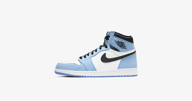 Air Jordan 1 High,University B  这颜值谁不心动？！北卡蓝 AJ1 上架 SNKRS！下周六正式发售！