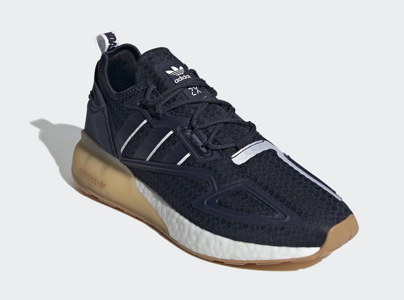 adidas,ZX 2K Boost,Black Gum,G  复古生胶外底！全新配色 ZX 2K Boost 现已登场！