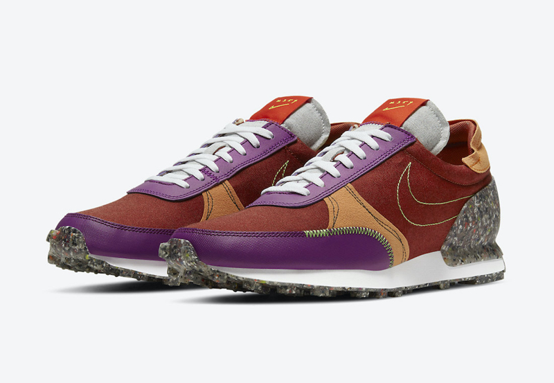 Daybreak,Nike,Rugged Orange,CW  亮眼配色 + 大理石纹装饰！Nike Daybreak 全新配色官图释出！