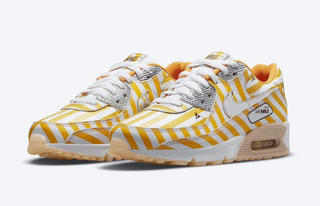 Air Max 90,Nike,DD5481-735  火前预警！撕开鞋面秒变炸鸡！这双全新 Air Max 90 也太秀了！