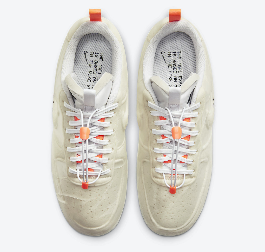 Air Force 1,AF1,Nike,发售,CV1754  酷似初代 OW 联名！市价高于原价！奶油 AF1 明天 SNKRS 发售！