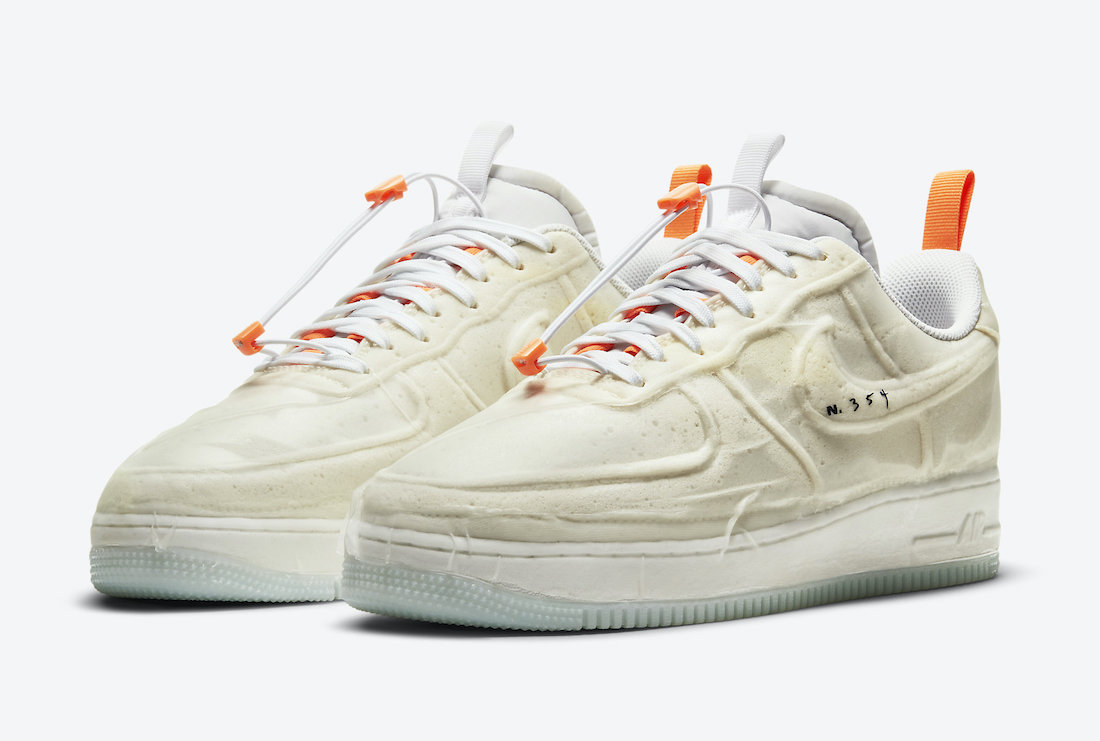 Air Force 1,AF1,Nike,发售,CV1754  酷似初代 OW 联名！市价高于原价！奶油 AF1 明天 SNKRS 发售！