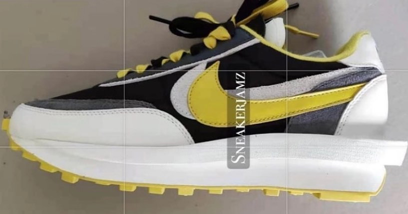 新一代,富婆,快乐,鞋,黑黄,sacai,Nike,新配色,  新一代富婆快乐鞋？黑黄 sacai x Nike 新配色首次曝光！