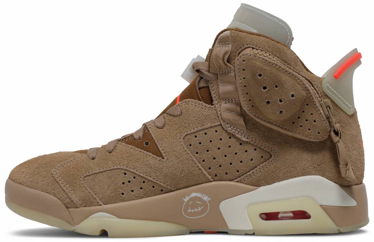Travis Scott,Air Jordan 6,AJ6,  太美了！「双兜」TS x AJ6 新配色泄露！网友：一定要市售！
