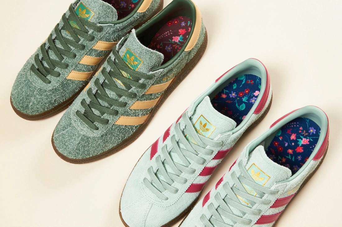 adidas,München,Hazy Green,FX56  质感不输联名！全新 adidas München 实物美图曝光！