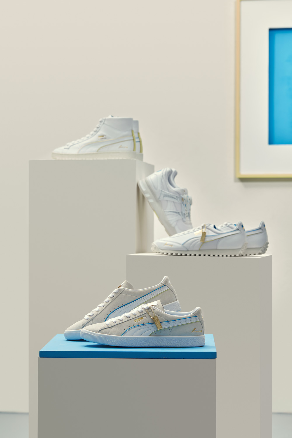 PUMA,发售,明星  李现抢先示范！PUMA 全新奢华小白鞋系列现已发售！