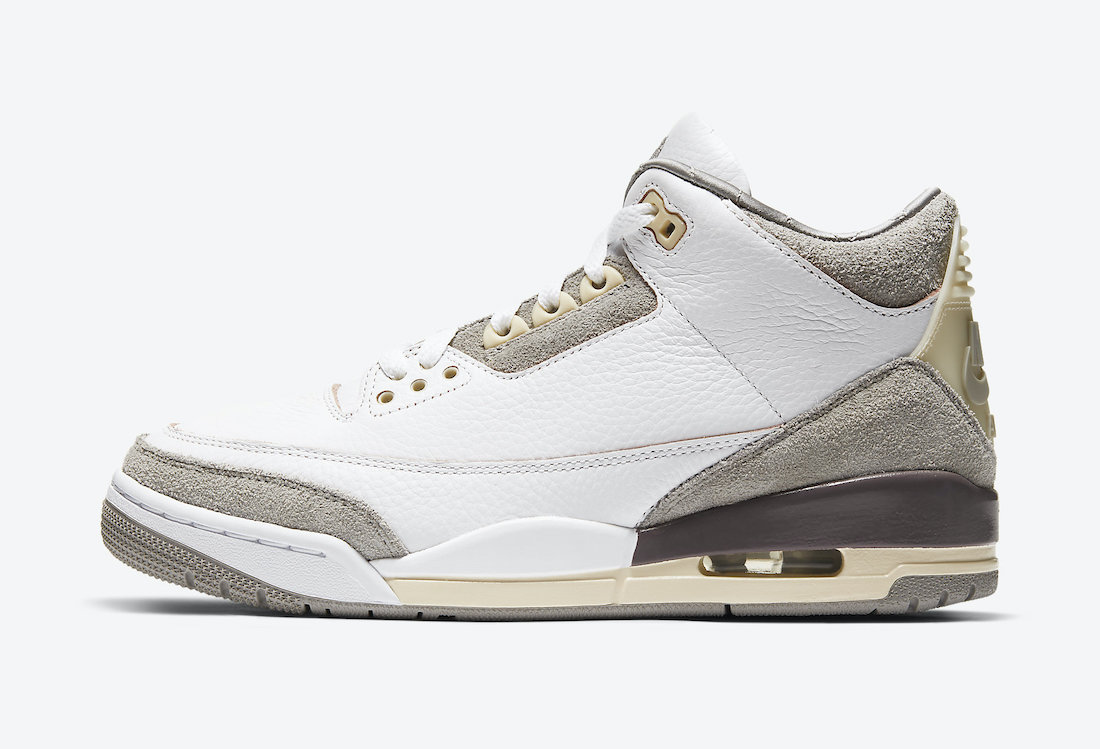 AJ3,Air Jordan 3,发售,DH3434-110  官宣！高规格 Vibe 风联名 AJ3 发售日期终于定了！