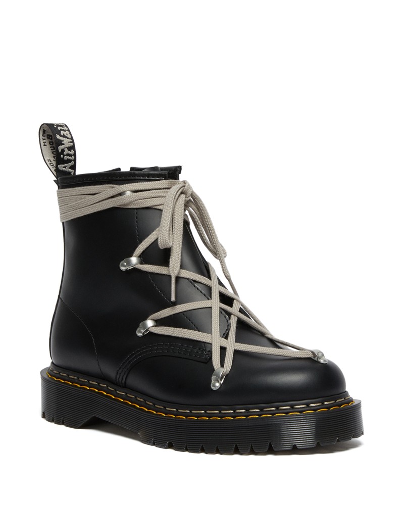 Dr. Martens,Rick Owens,1460 Be  暗黑美学加持！Dr. Martens x RO 联名靴款即将发售！