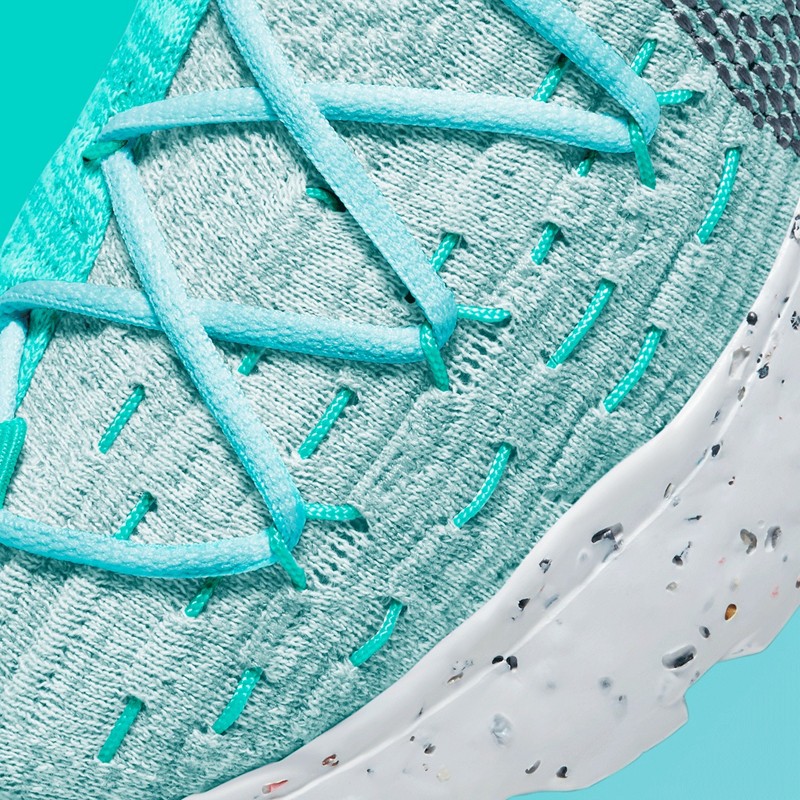 Nike,Space Hippie,CD3476-402  「蒂芙尼」色垃圾鞋！全新 Space Hippie 官图曝光！