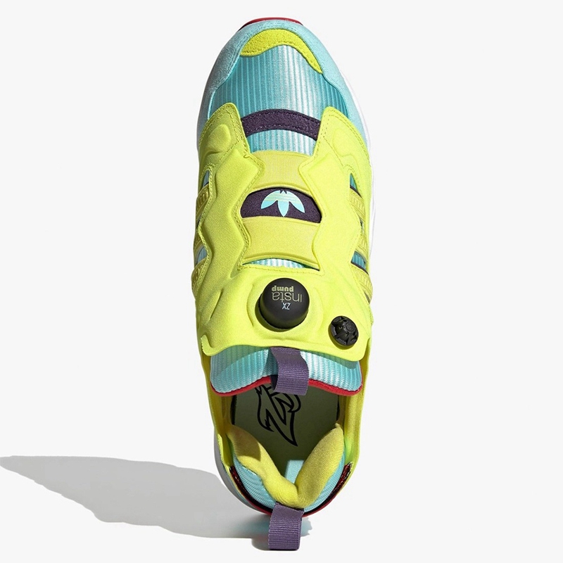 Reebok,adidas,ZX Fury,ZX Pump,  撞色鞋面超吸睛！Reebok x adidas 最新联名你打几分？