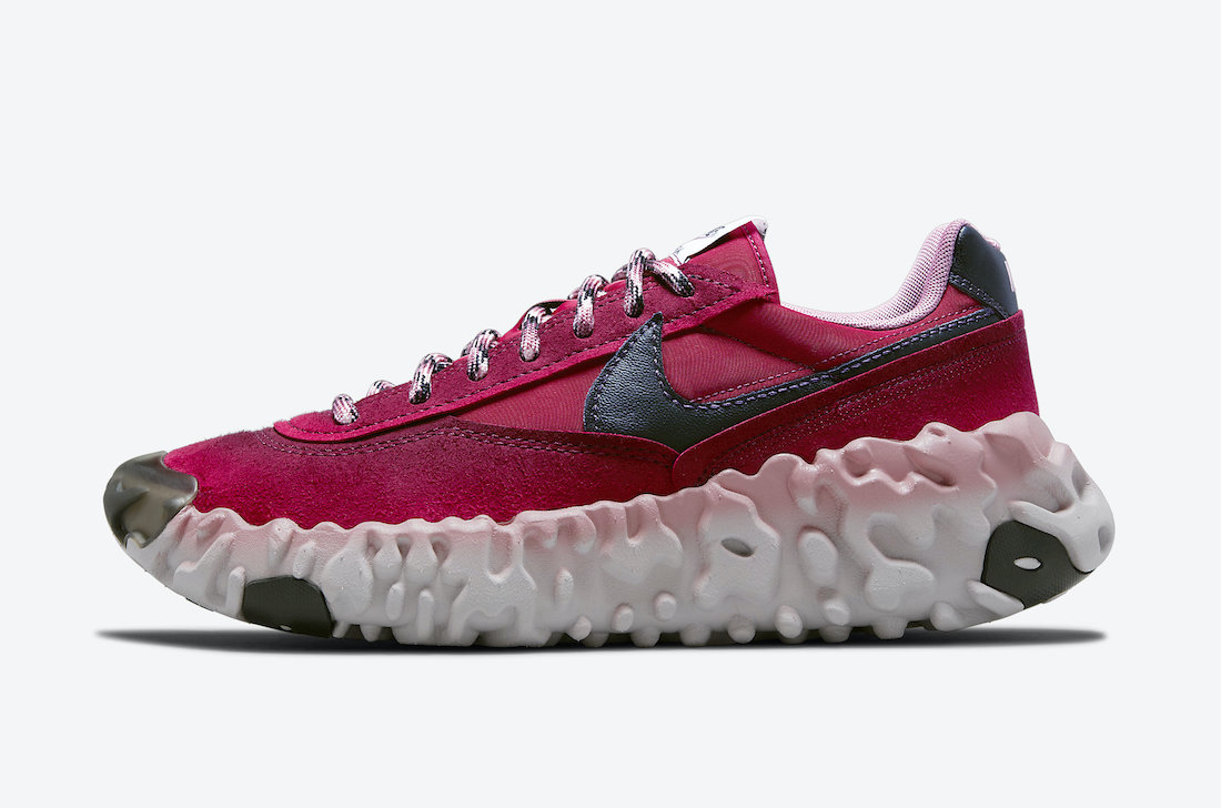 Overbreak,Nike,DA9784-600  酒红色装扮颇为亮眼！全新 Nike OverBreak  即将发售！