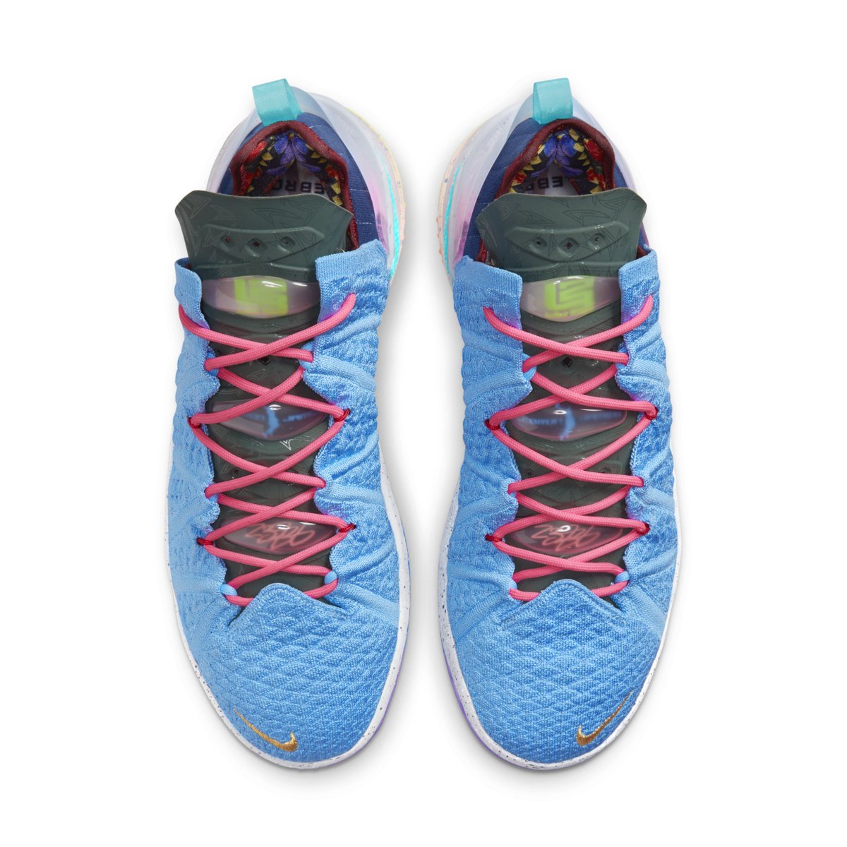 Nike,Lebron 18  南海岸 + 糖果外底！高颜值 Lebron 18 实物图曝光！