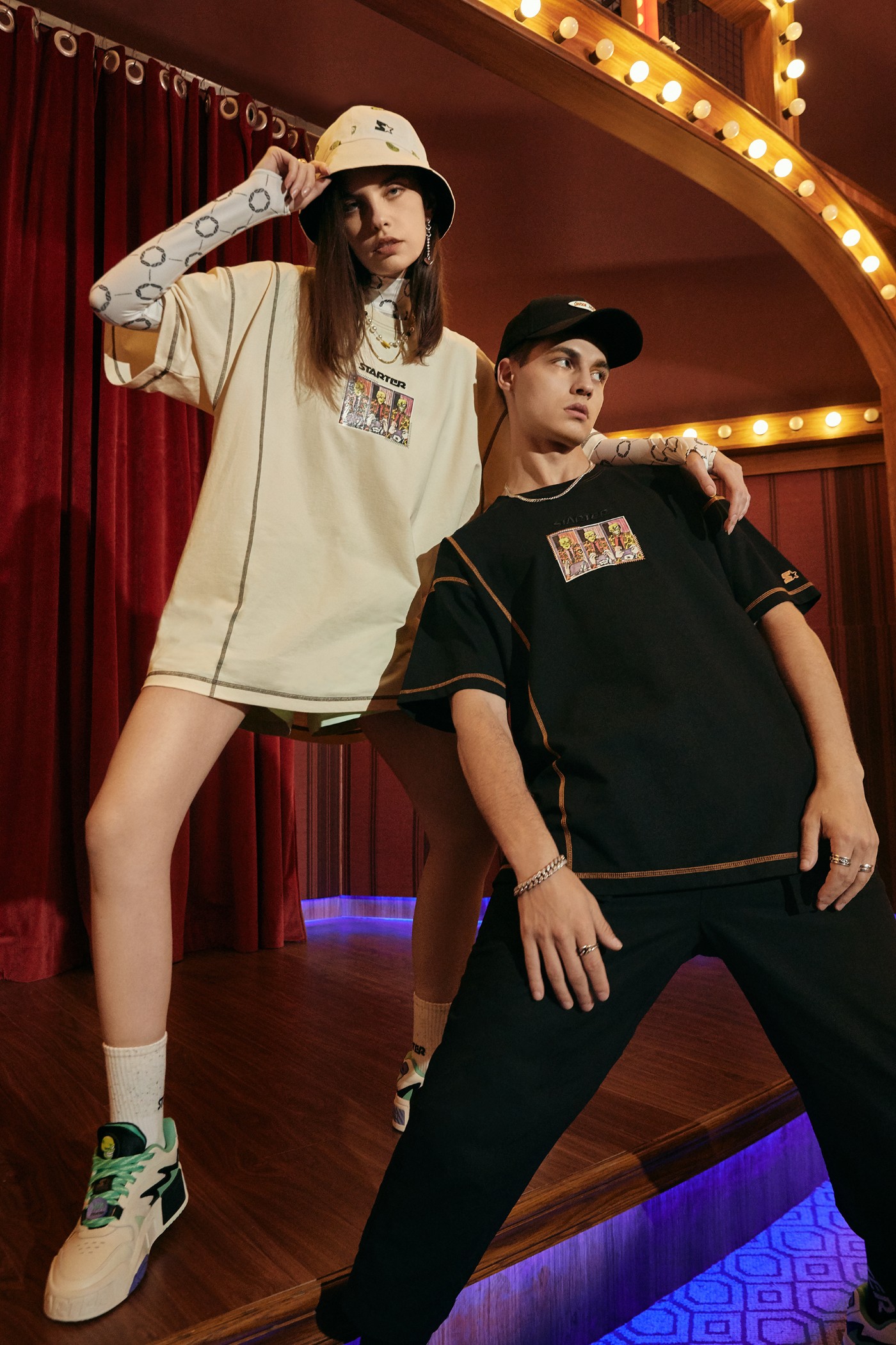 THE MASK,STARTER BLACK LABEL  《变相怪杰》融入街头潮流！全新 STARTER 联名来了！