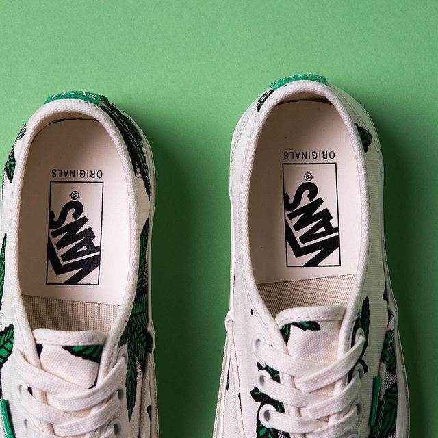 Vans,小清新,发售   麻叶图案加持！Vans 小清新鞋款登场！