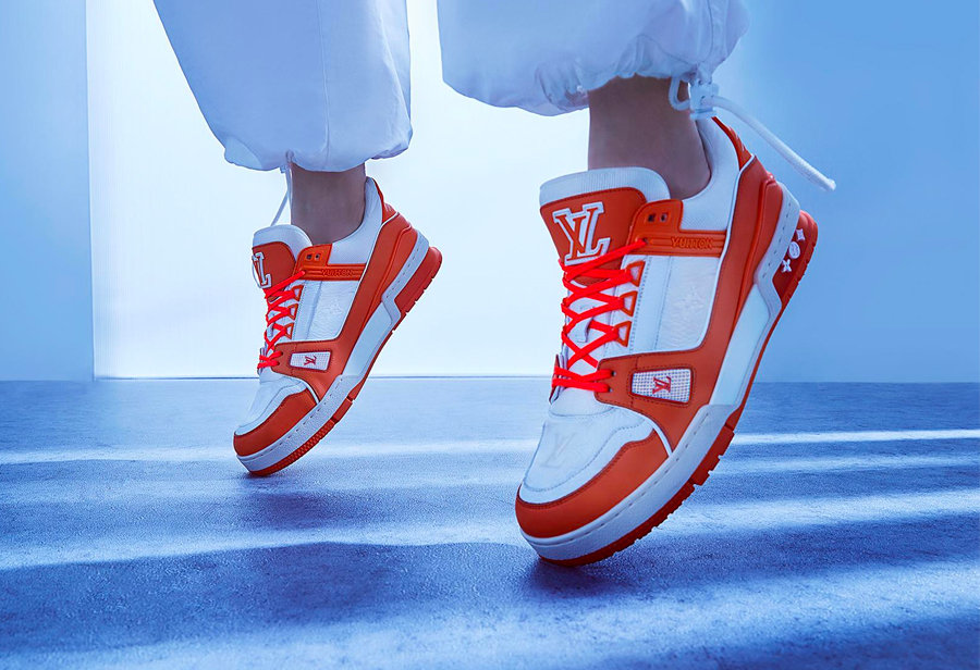 Louis Vuitton,LV,Trainer  Virgil 亲自带货 LV 新鞋！这配色太 Vibe 了！