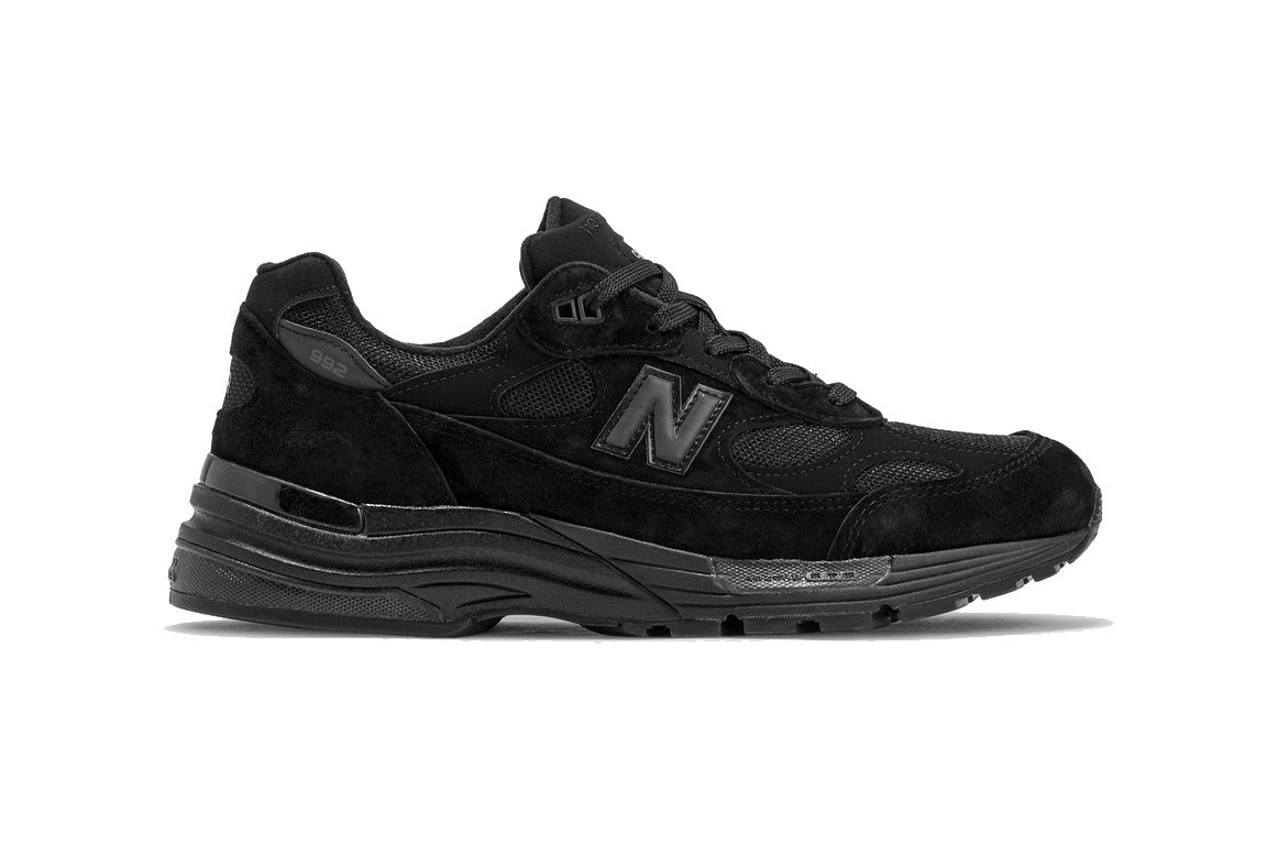 New Balance,992  3M 反光加持！酷黑 New Balance 992 现已登场！
