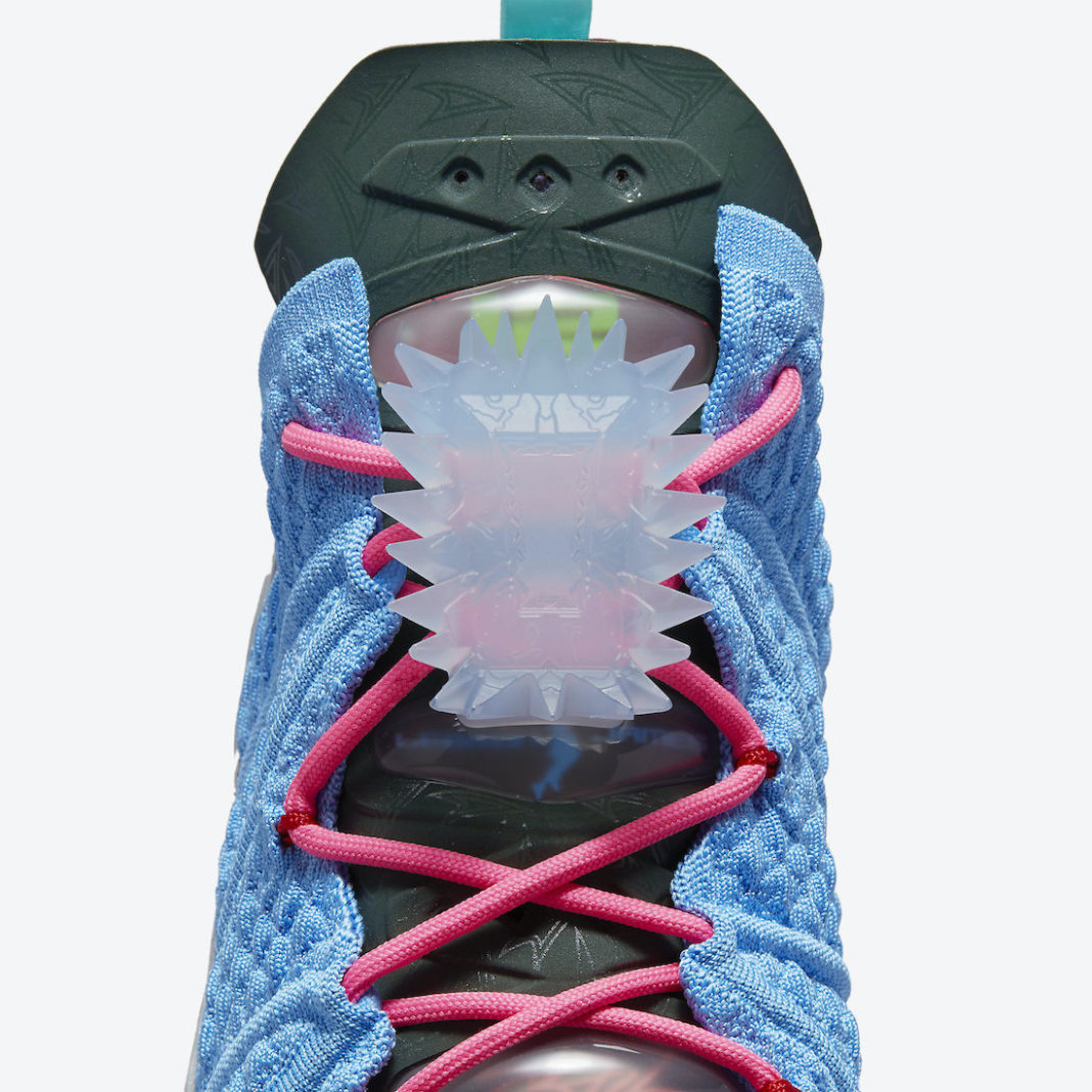 Nike,LeBron 18,  彩色外底！全新 “What The” 配色 LeBron 18 官网上架！