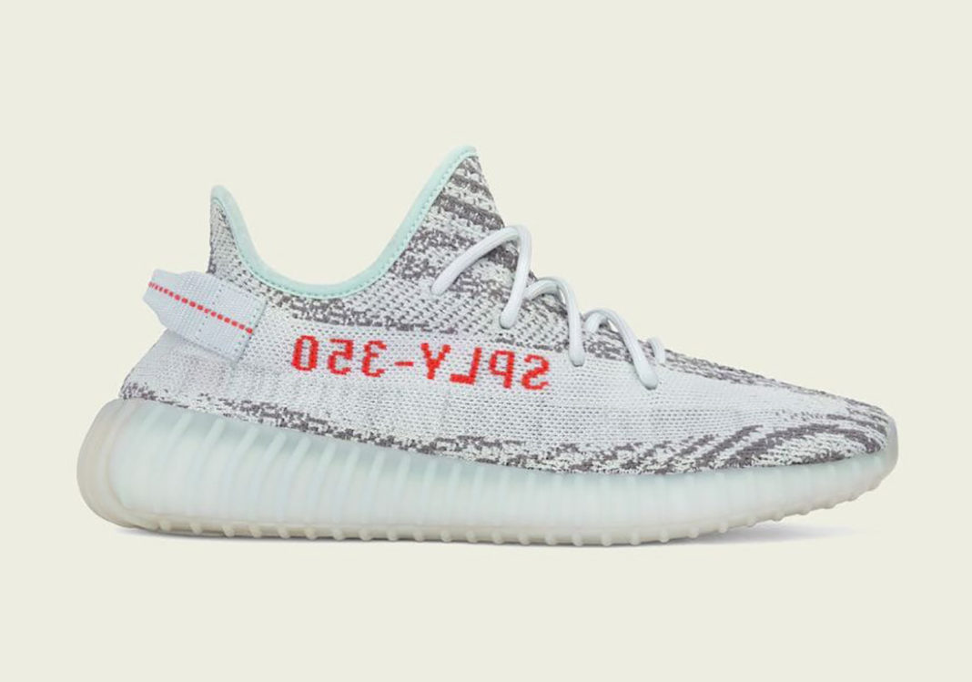 adidas,Yeezy Boost 350 V2,发售  侃爷良心操作！初代冰蓝 Yeezy 350 V2 将于年底补货！