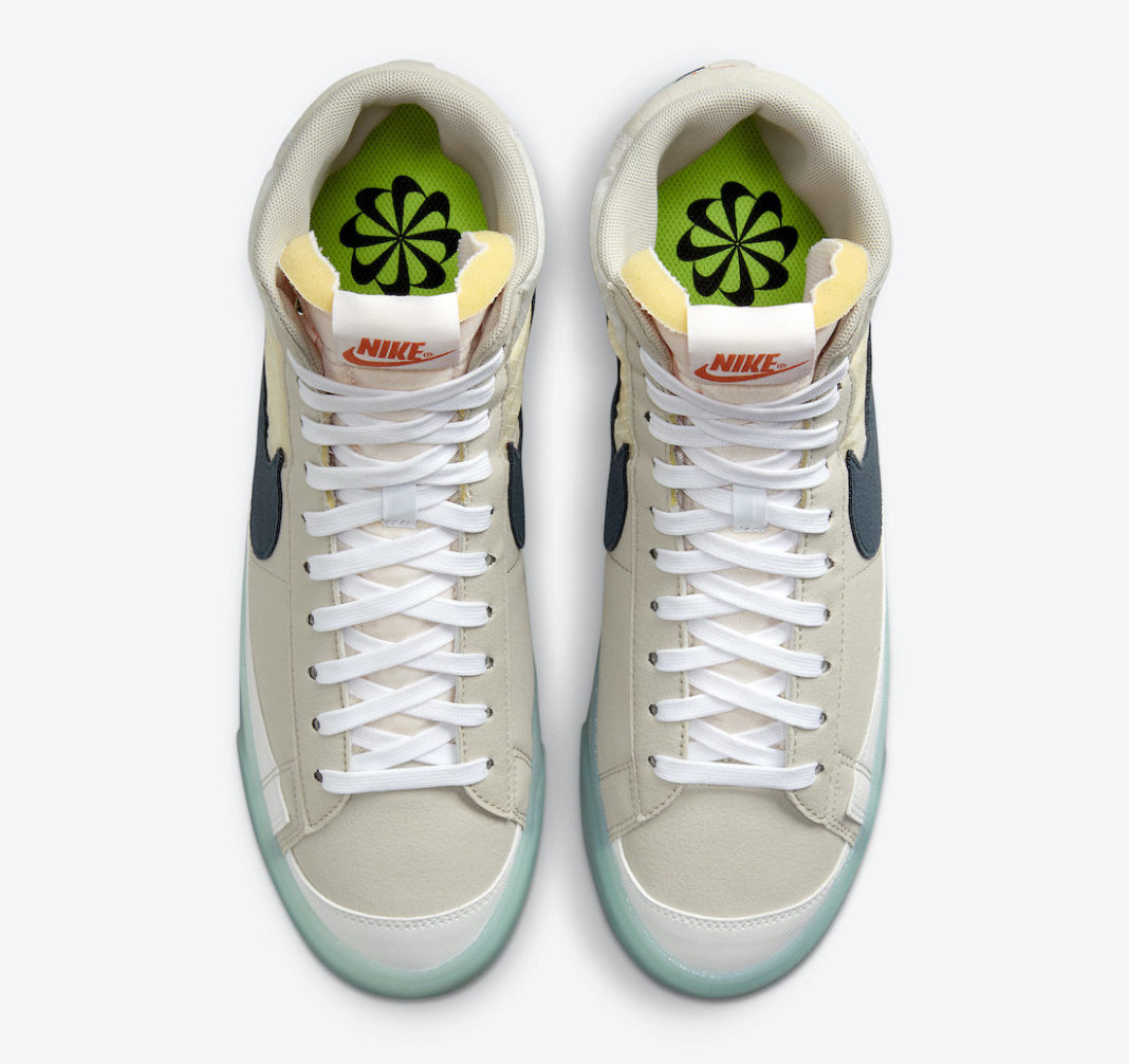 Nike,Blazer Mid '77,DH4505-200  水晶底 “垃圾鞋”！全新配色 Blazer Mid 官图曝光！