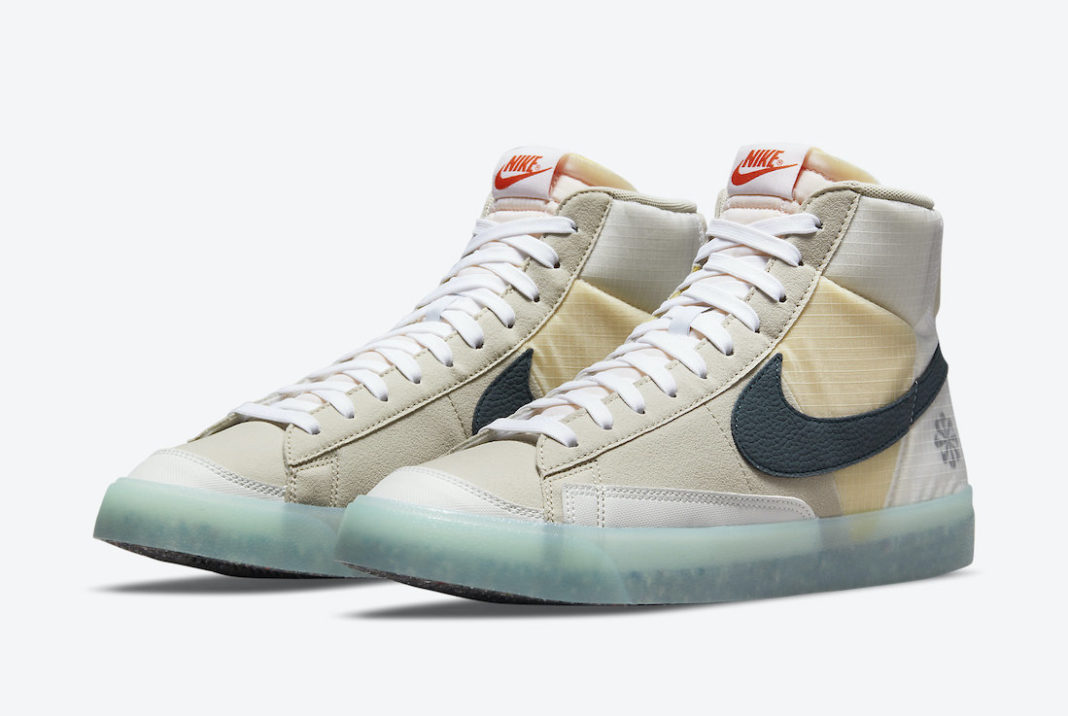 Nike,Blazer Mid '77,DH4505-200  水晶底 “垃圾鞋”！全新配色 Blazer Mid 官图曝光！
