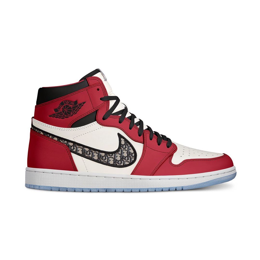 Dior,Jordan,AJ1,发售  三双全新 Dior x AJ1 首次曝光！除了芝加哥配色，还有...
